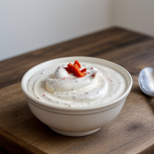 Red Pepper-Sour Cream Sauce recipe image