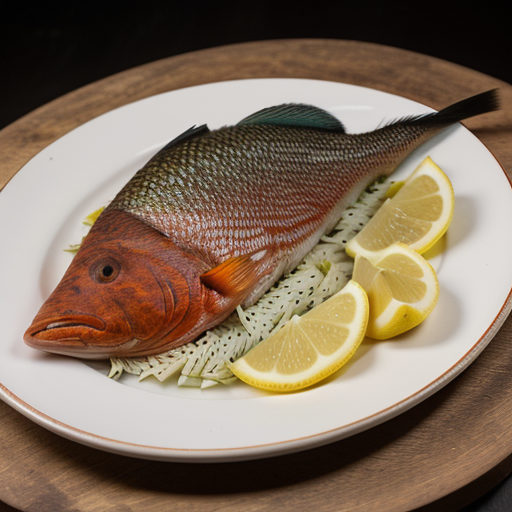 Red Snapper Fillets Steamed Over a Bed of Fennel recipe image