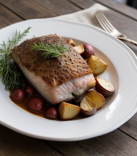 Red Snapper With Roasted Red Potatoes (7 PTS recipe image