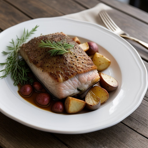 Red Snapper With Roasted Red Potatoes (7 PTS recipe image