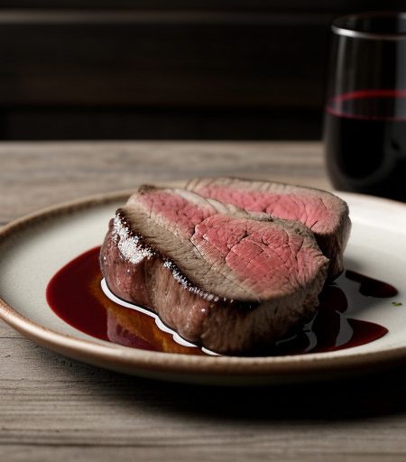 Red Wine Steak recipe image