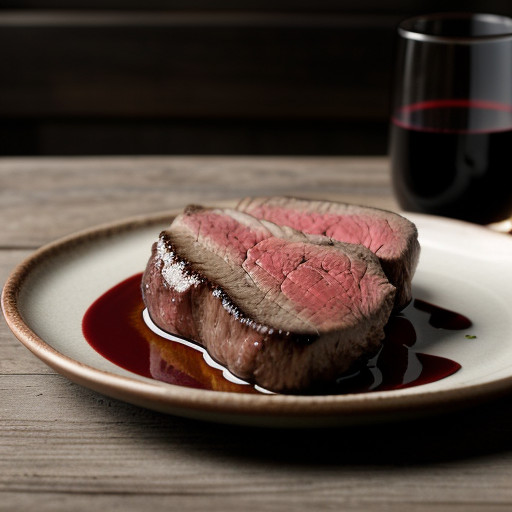 Red Wine Steak recipe image