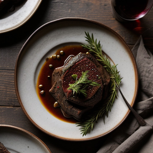Red Wine-and-Garlic Pot Roast recipe image