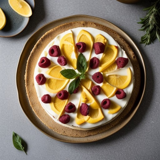 Reduced Calorie Fruit Pizza recipe image