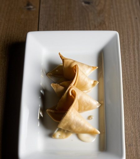 Reduced-Fat Crab Rangoon recipe image