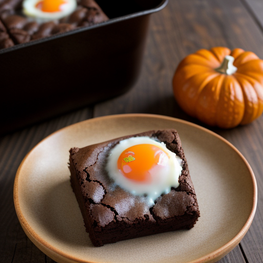 Reduced Fat Fudgie Cocoa Brownies recipe image
