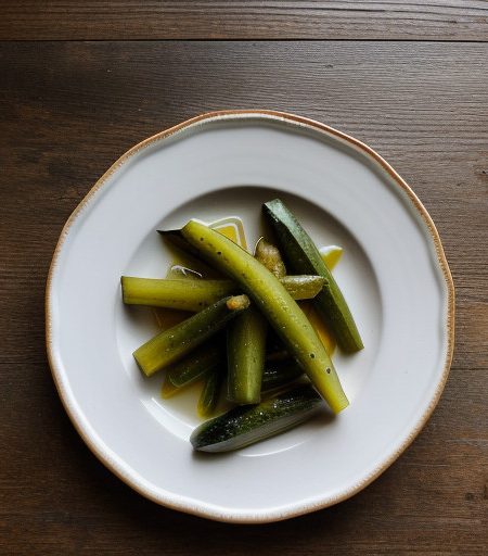 Reduced-Sodium Sliced Dill Pickles recipe image