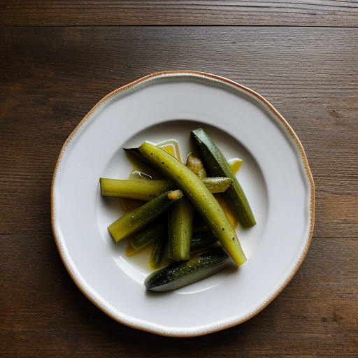 Reduced-Sodium Sliced Dill Pickles recipe image