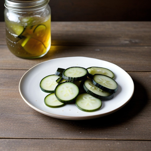 Reduced-Sodium Sliced Sweet Pickles recipe image