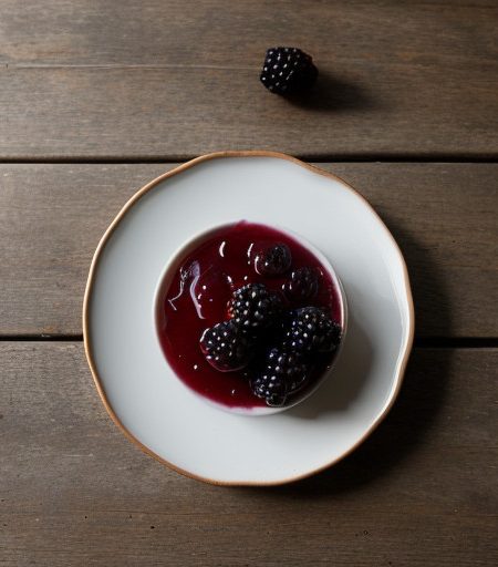 Reduced-Sugar Blackberry & Crabapple Jam recipe image
