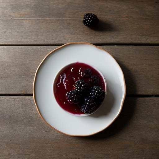 Reduced-Sugar Blackberry & Crabapple Jam recipe image