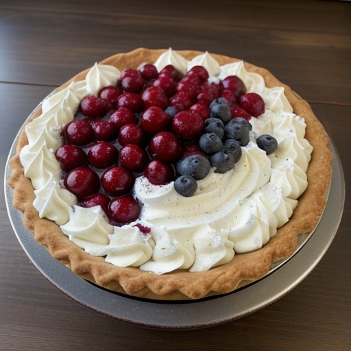 Red,white & Blue American Pie recipe image