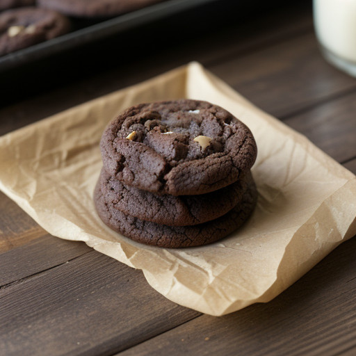 Reese's Chewy Chocolate Pan Cookies recipe image