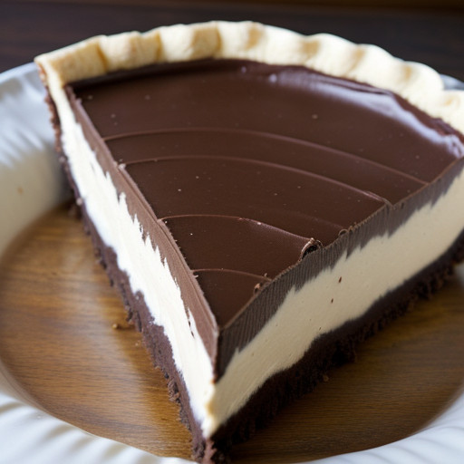 Reese's Peanut Butter & Hershey's Kisses Layer Pie recipe image