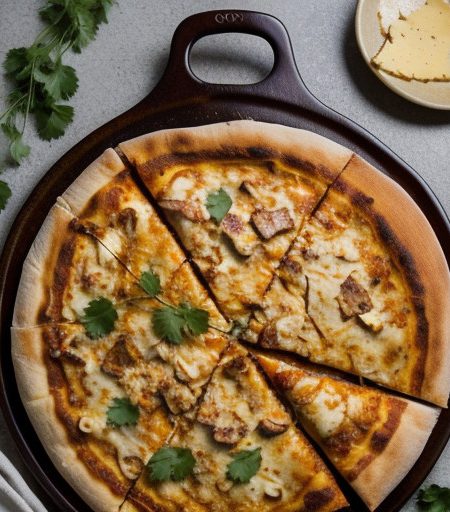 Renato's Thai BBQ Chicken Pizza recipe image