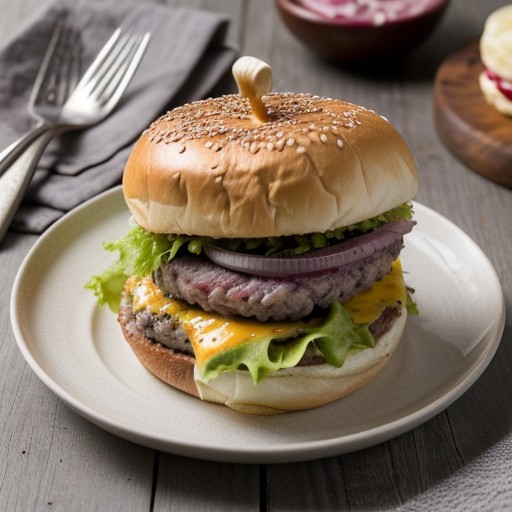 Reuben Burgers recipe image