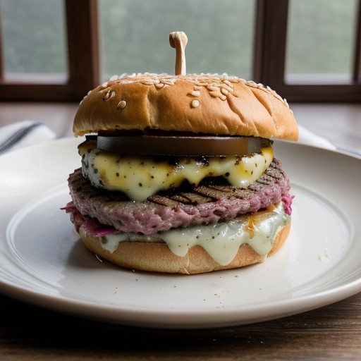 Reuben Burgers recipe image