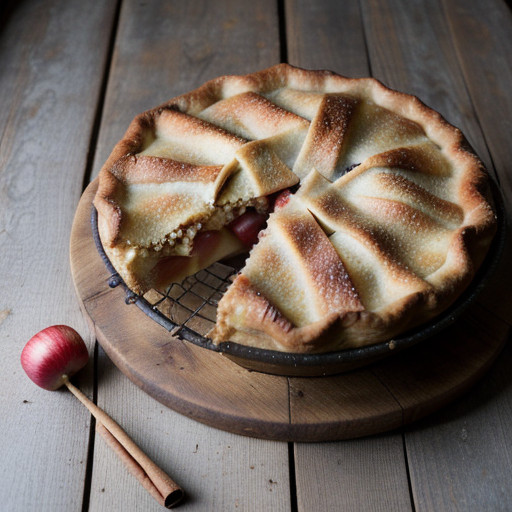 Rhubarb-Apple Pie recipe image