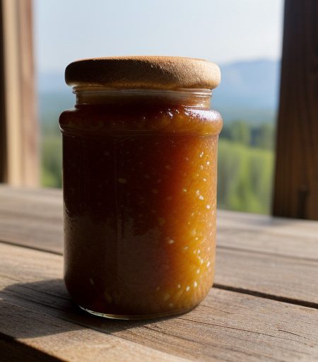 Rhubarb Apricot Jam recipe image
