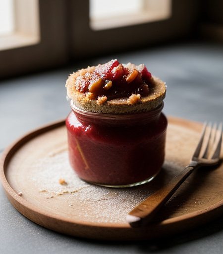 Rhubarb Banana Jam recipe image
