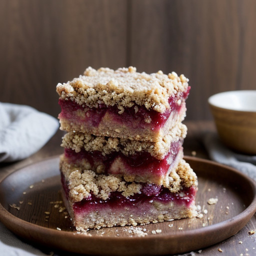 Rhubarb-Cherry Crunch recipe image