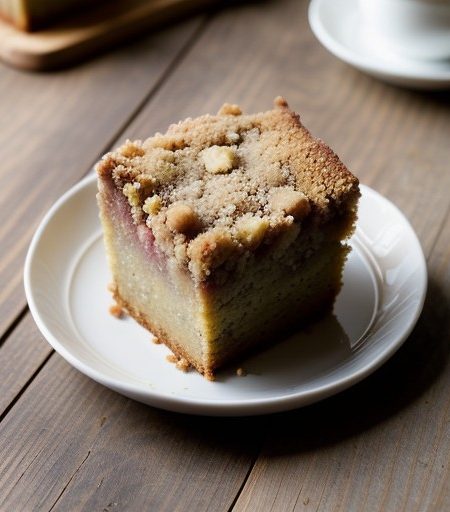 Rhubarb Coffee Cake recipe image