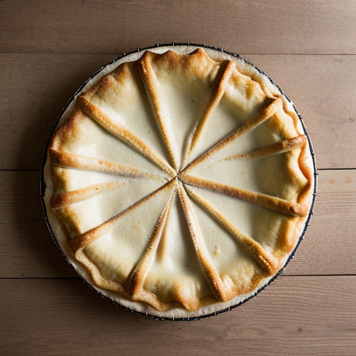 Rhubarb Cream Pie recipe image
