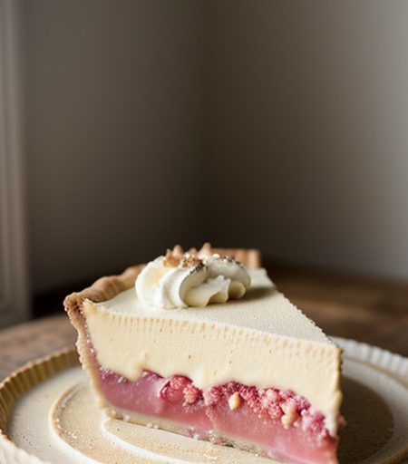 Rhubarb Cream Pie (Crs recipe image