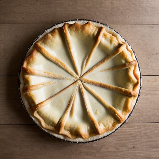 Rhubarb Cream Pie recipe image