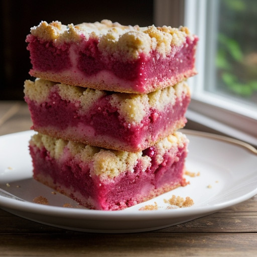 Rhubarb Dump Cake recipe image