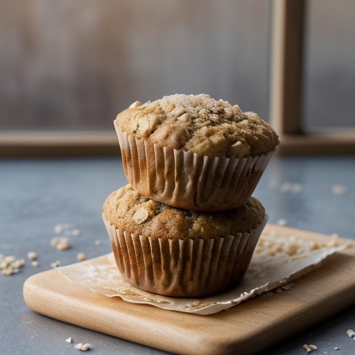 Rhubarb Oatmeal Muffins (Qc 4/99 recipe image