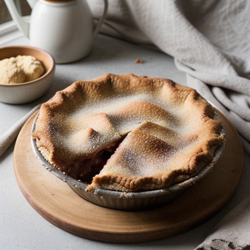Rhubarb Pie recipe image