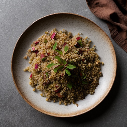 Rhubarb Pilaf recipe image