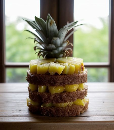 Rhubarb & Pineapple Conserve recipe image