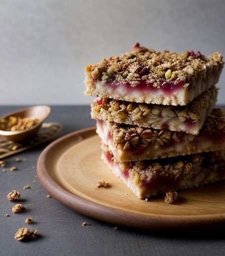 Rhubarb Raisin Crumble recipe image