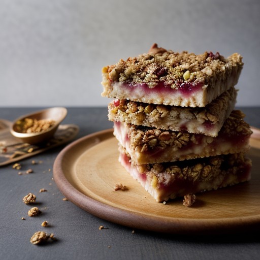 Rhubarb Raisin Crumble recipe image