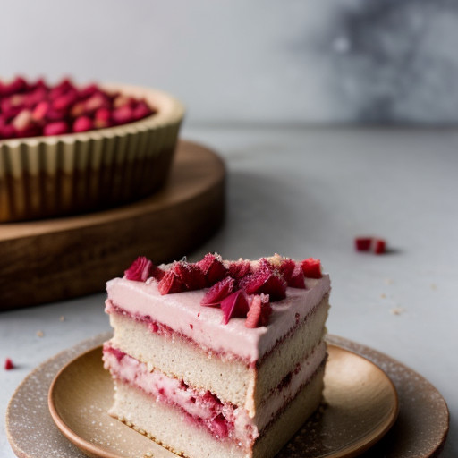 Rhubarb Raspberry Platz recipe image