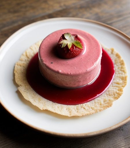 Rhubarb-Strawberry Dessert Sauce recipe image