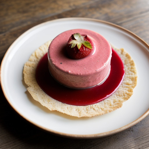 Rhubarb-Strawberry Dessert Sauce recipe image