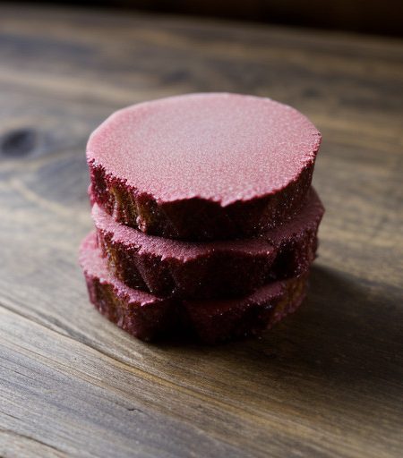 Rhubarb-Strawberry Fruit Leather recipe image