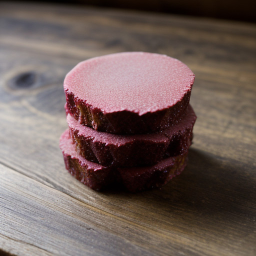 Rhubarb-Strawberry Fruit Leather recipe image