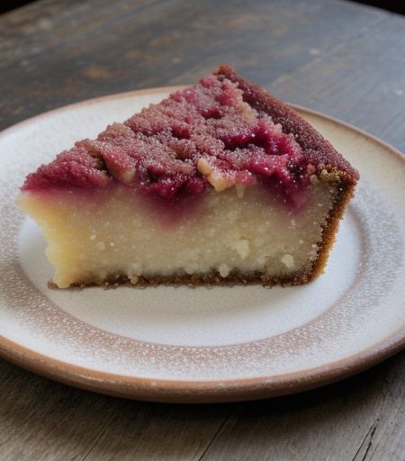 Rhubarb Upside Down Cake recipe image