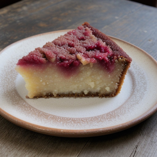 Rhubarb Upside Down Cake recipe image