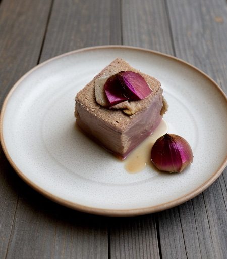 Rhubarb and Foie Gras recipe image