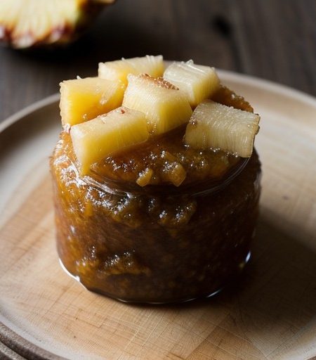 Rhubarb and Pineapple Jam recipe image