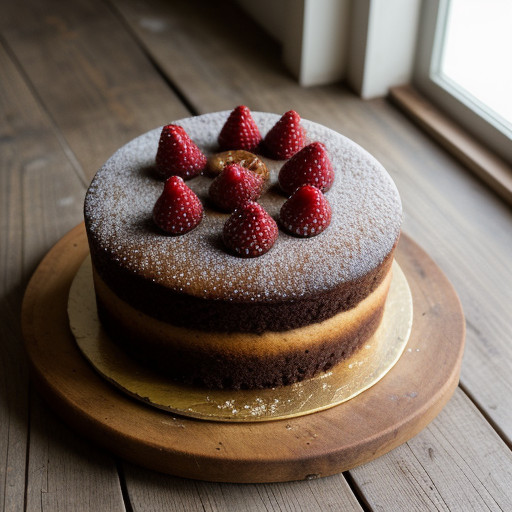 Rhuburb Upside Down Cake recipe image