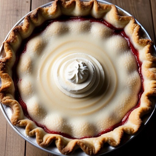 Ribbon Strawberry Pie recipe image
