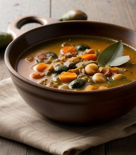 Ribollita (Tuscan Vegetable & Bread Soup recipe image