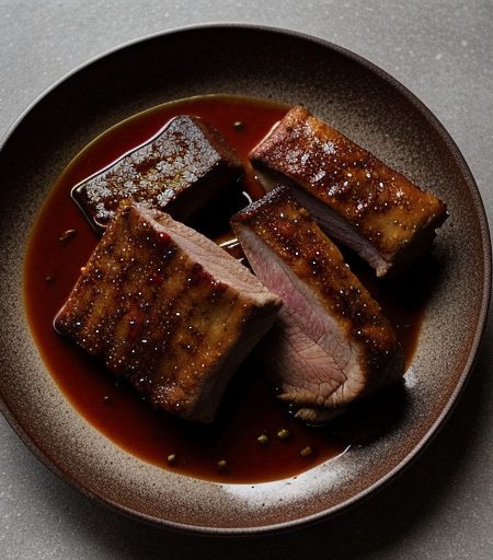 Ribs in Pepper-Sauce (Adla'l-Bagar Ma'salsat recipe image