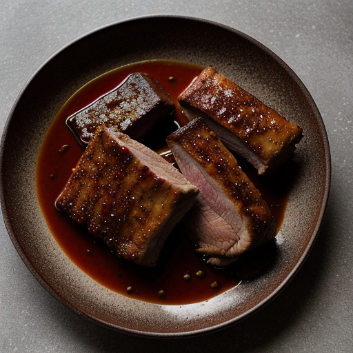 Ribs in Pepper-Sauce (Adla'l-Bagar Ma'salsat recipe image